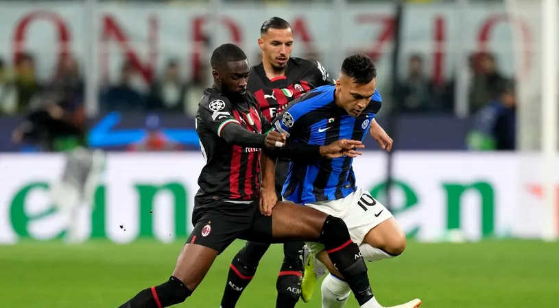 AC Milan - Inter 0-2 | Demonstrație de forță a „nerazzurrilor”, care sunt mari favoriți la calificarea în finala Ligii Campionilor