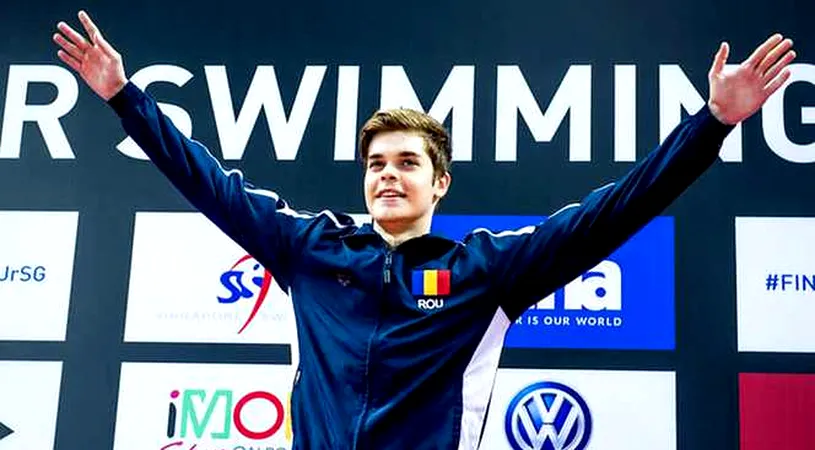 Înotătorul Robert Glinţă, record naţional după două săptămâni de carantină. Dinamovistul este primul sportiv român calificat la Jocurile Olimpice de la Tokyo
