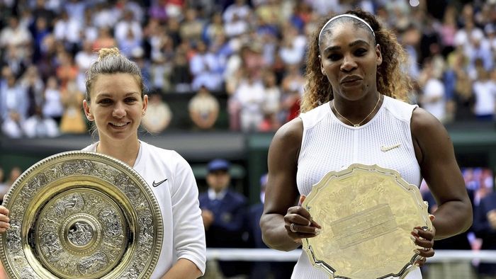 Simona Halep, într-o postură fără precedent: pusă să aleagă între titlul de la Wimbledon revendicat de Serena Williams și cel de la Roland Garros! „Nu am avut niciun stres”