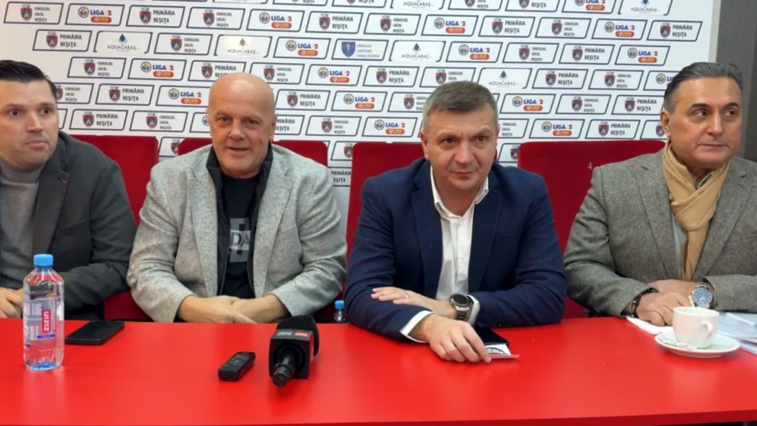 ACSM Reșița are un nou acționar și țintește promovarea! A atras o companie care va contribui la un buget de 4-5 milioane de euro în SuperLiga. Primarul Ioan Popa: ”Suntem o echipă puternică”