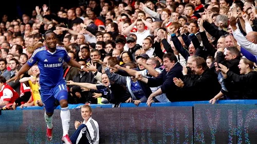 VIDEO** Goluri fabuloase Drogba și Alex! Chelsea – Arsenal 2-0!