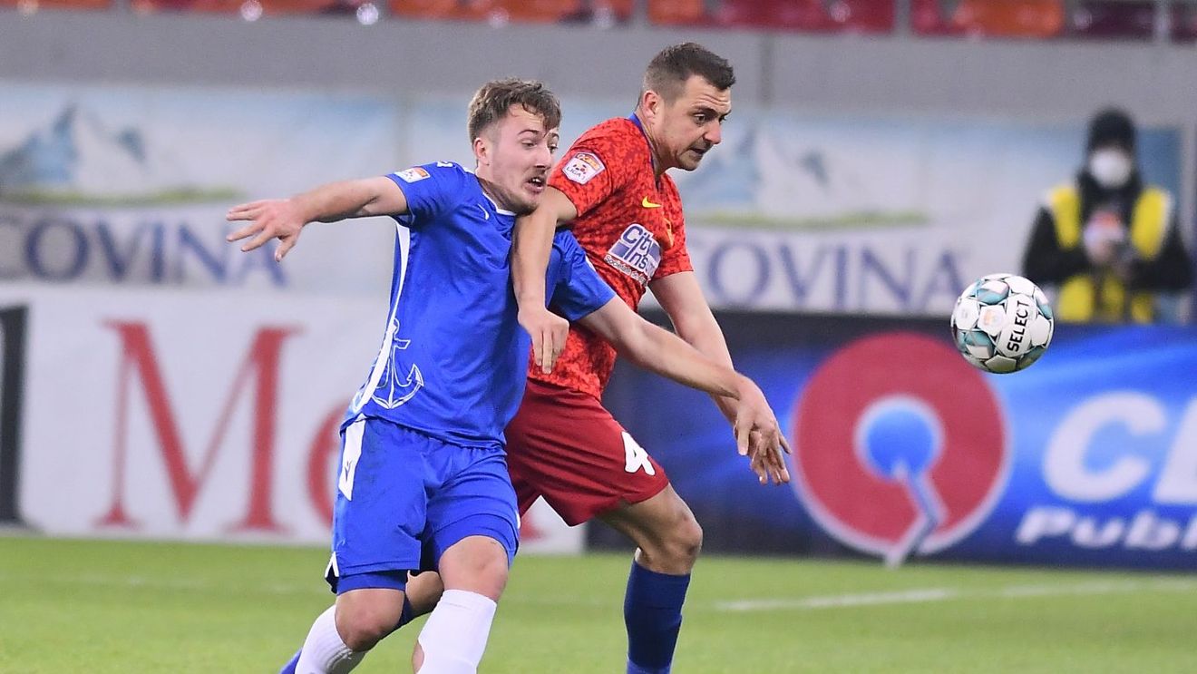 Andrei Miron s-a accidentat în FCSB - Voluntari. „A simțit niște dureri!” Ratează fundașul meciul cu FC Argeș?!