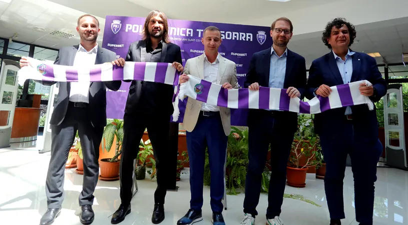 Dan Alexa, prezentat oficial la Poli Timișoara la 8 zile de la anunțul politic despre sosirea sa: ”Este proiectul vieții mele!”