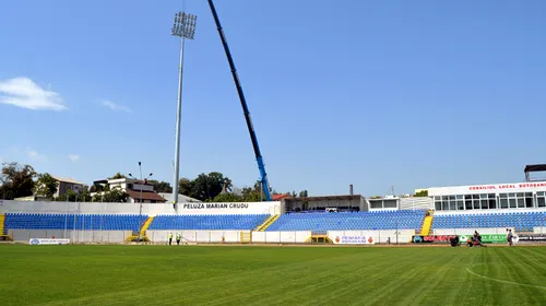 Încă un stadion modern pe harta fotbalului românesc: „Am vorbit cu cei din Consiliul Local să-l construim pe o perioadă mai lungă”