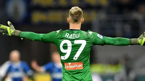 Breaking News: Ionuț Radu, început de an de coșmar! Nu-și găsește echipă în Serie A! Portarul a fost refuzat de o formație din prima ligă italiană!