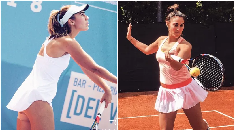 Suspendată pentru blaturi, jucătoarea care s-a duelat cu Simona Halep la București a pozat goală pușcă! Imaginile care stârnesc controverse în tenis | GALERIE FOTO