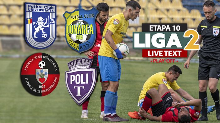 Dunărea Călărași obține o remiză pe ”Ion Oblemenco”, cu ”FC U” Craiova, și merge la barajul de promovare în Liga 1. FK Csikszereda - ASU Poli s-a terminat tot la egalitate