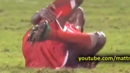 VIDEO FAIL** Concurentul lui Beto la Oscar! Asta e cea mai PENIBILĂ‚ simulare la Cupa Africii