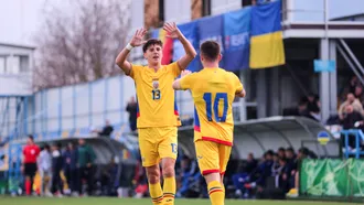 Doar 2 puncte adunat România U19 în preliminariile EURO! Cinci tineri din Liga 2 au fost pe teren în ultimul meci, cu Ucraina U19