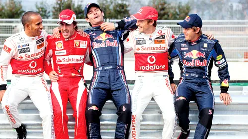 Patru pe loc la titlul F1
