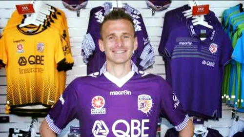 OFICIAL | Lucian Goian s-a transferat la gruparea australiană Perth Glory