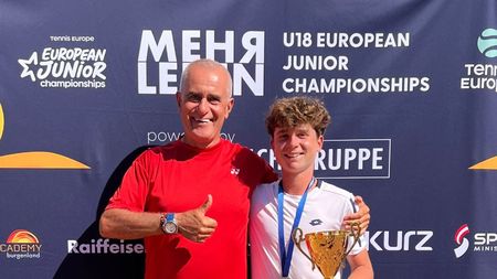 Yannick Alexandrescu, vicecampion european Under 18! Învingătorul este un german care l-a învins pe român și la Roland Garros