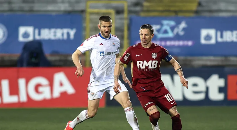 Oțelul Galați - CFR Cluj 0-1, în restanța din etapa a 6-a din Superliga. Dan Petrescu se impune în duelul cu Dorinel Munteanu!