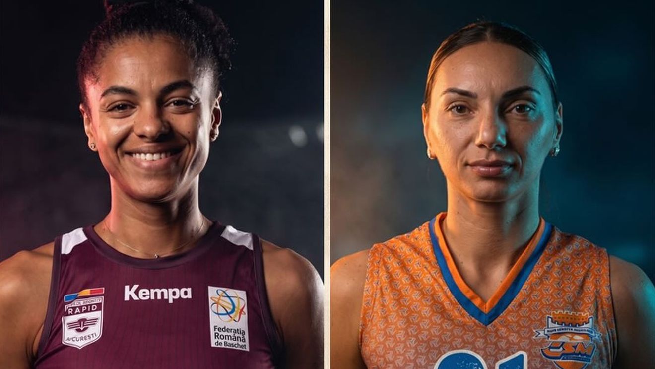 Unde se poate viziona finala la baschet feminin? Rapid - CSM Târgoviște, un ultim act care se poate decide în cinci meciuri