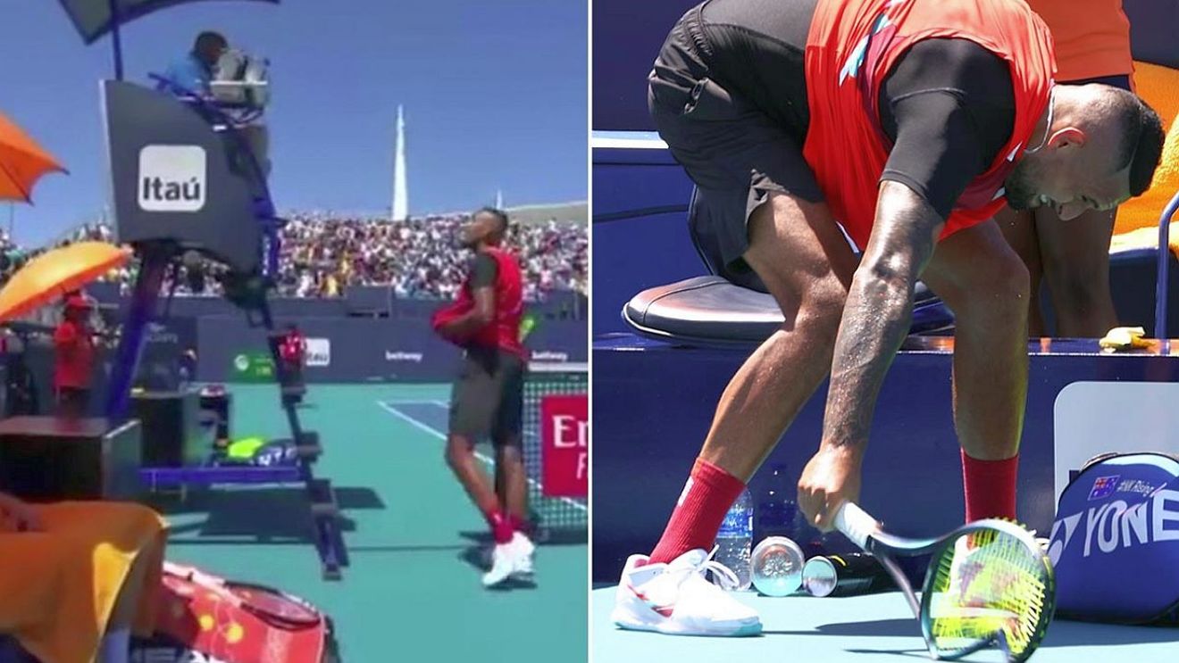 Scandal de proporții cu Nick Kyrgios în prim plan la Miami! „Dați-l afară chiar acum! E jenant”. Gesturi halucinante ale sportivului | VIDEO