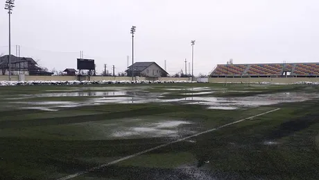 FC Argeș a ratat primul amical din 2019.** Condițiile meteo le-au dat planurile peste cap