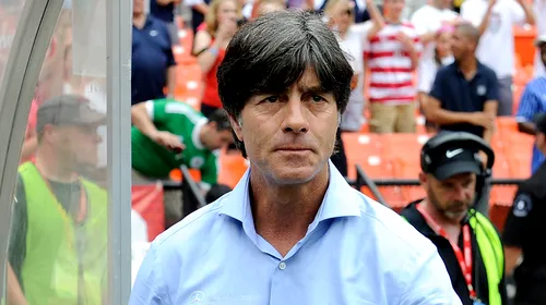 Nemții s-au blindat! Contractul selecționerului Joachim Low a fost prelungit până în 2016