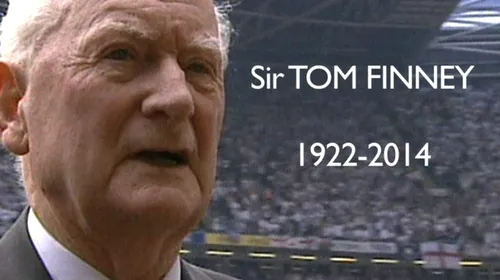 Tom Finney, unul din cei mai mari fotbaliști ai Angliei, a încetat din viață. FOTO impresionant: cum l-au comemorat englezii