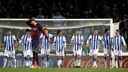 Sociedad, imbatabilă pe "Anoeta" contra Barcelonei. Real, noul lider în Primera