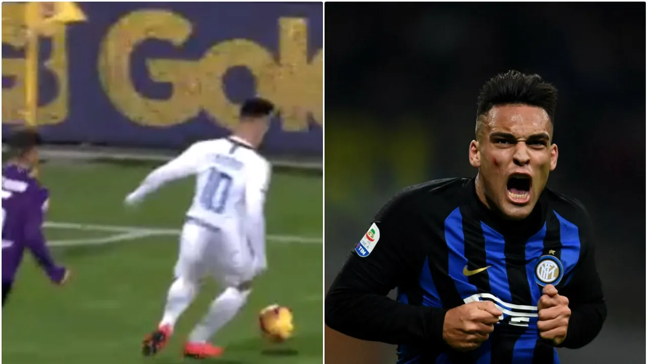 VIDEO | Driblingul zilei vine din Italia! Inter a fost egalată dramatic de Fiorentina, dar s-a consolat cu trecerea spectaculoasă a lui Lautaro Martinez