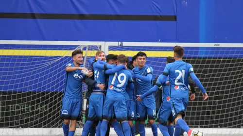 Viitorul a debutat cu o înfrângere în UEFA Youth League. Pe teren s-au aflat fiul Ruxandrei Dragomir, dar și vărul Simonei Halep