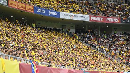 Cu 4 ore înainte de România - Elveția a apărut asta în peluza Arenei Naționale