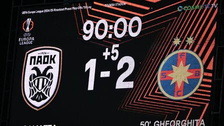 Nemții au urmărit meciul PAOK - FCSB 1-2 și au dat verdictul! Campioana României, așteptată să înfrunte locul 3 din Bundesliga în optimile Europa League