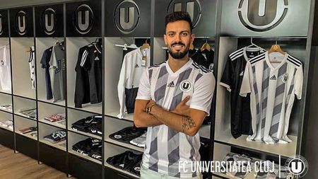 ”U” Cluj, la al nouălea transfer. Ardelenii au semnat cu un portughez crescut de FC Porto