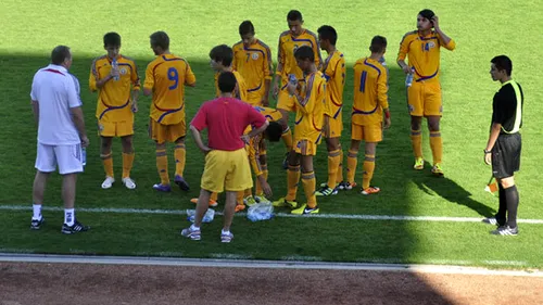 Under-16: România - Irlanda, scor 1-0, într-un turneu amical