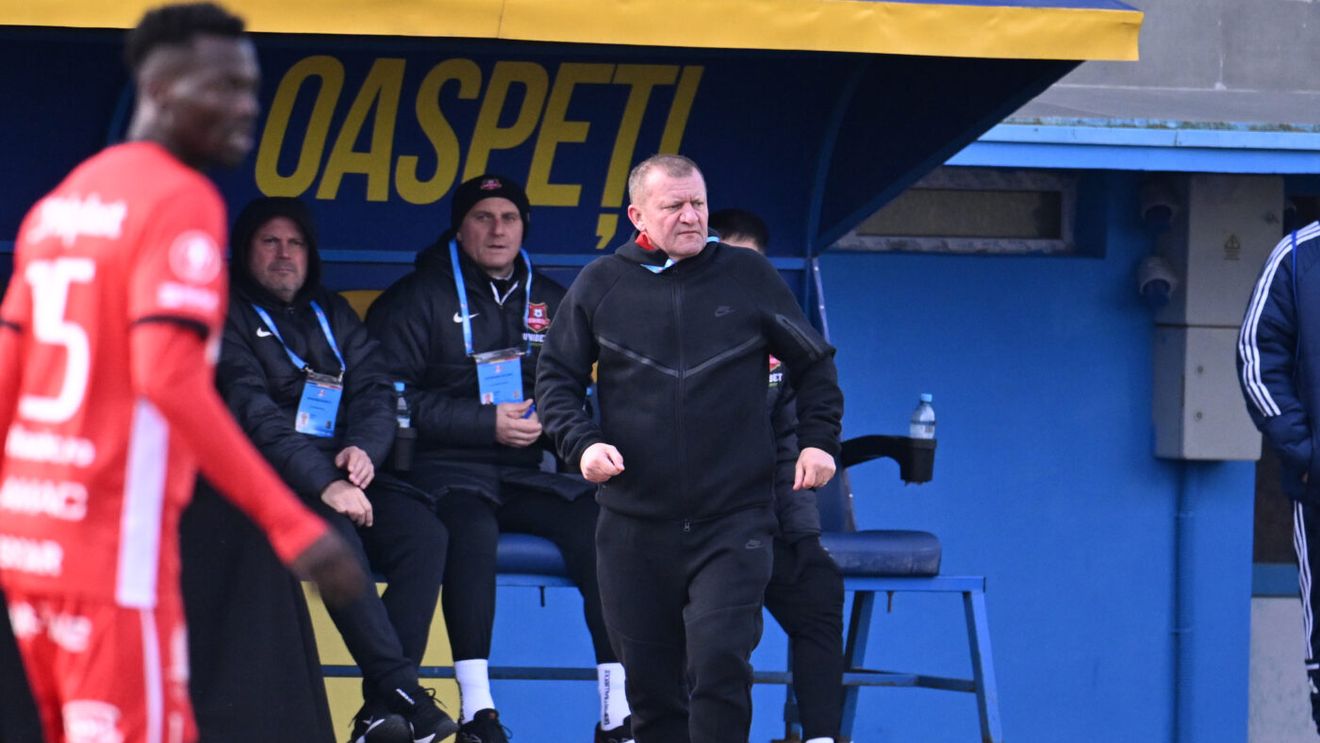 S-a descătușat Dorinel Munteanu! Fără victorie în Superliga de pe vremea în care Klaus Iohannis era președinte, a rupt la Slobozia șirul celor 425 de zile amare: „Nu sunt mulțumit”