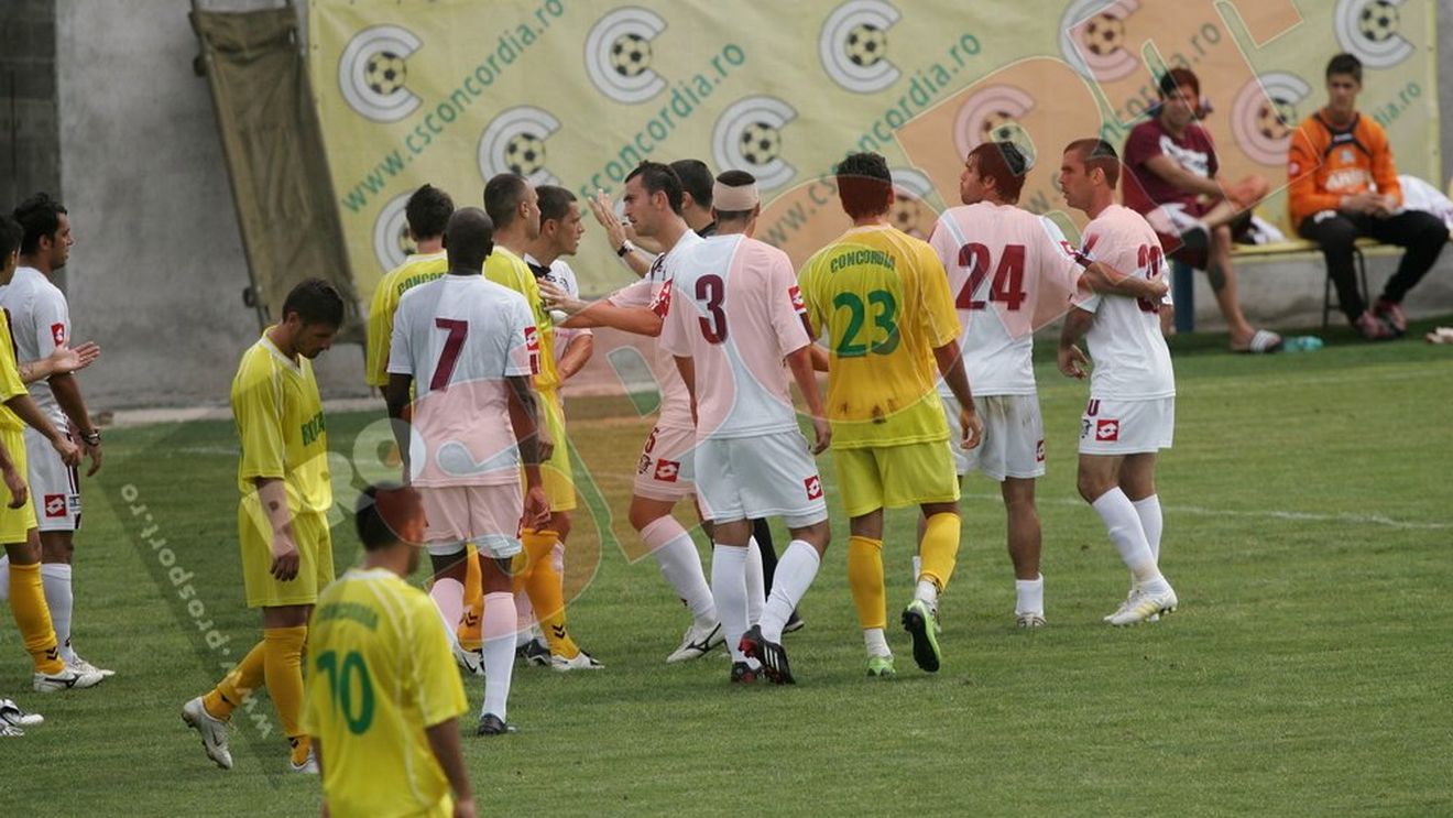 Rapid a învins pe Concordia** la scor de neprezentare