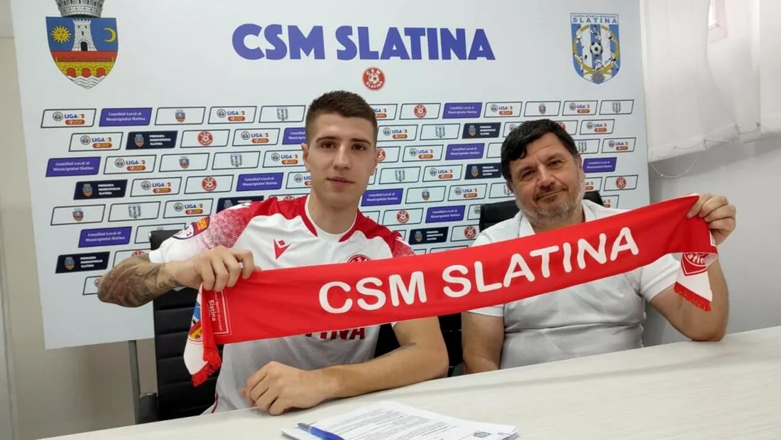 CSM Slatina, la a patra achiziție a iernii. Cine e fundașul prezentat de olteni