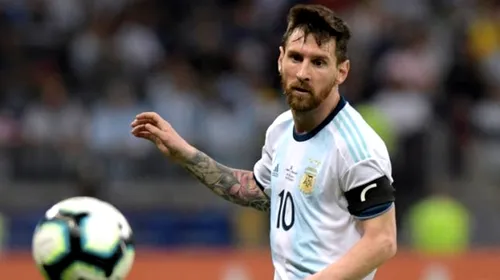 Copa America 2019 | Messi a luat atitudine după remiza cu Paraguay: „În ziua de azi nu e suficient să îmbraci tricoul echipei naționale, trebuie să muncești pentru cele trei puncte”