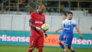 Gigi Becali l-a ironizat din nou pe Denis Alibec: „Va fi titular când vine Șumudică la noi”