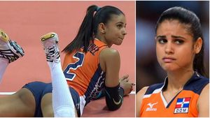 Winifer Fernandez, voleibalista devenită vedetă peste noapte! VIDEO Imaginile care s-au răspândit pe internet în timp record
