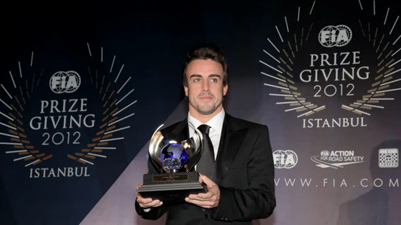 Fernando Alonso, votat cel mai bun pilot al anului de conducătorii echipelor de F1
