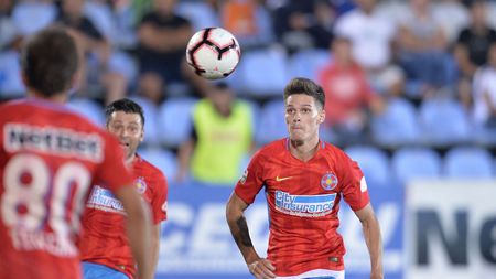 FCSB - Dunărea Călărași 2-0. Echipa lui Dică se impune și revine pe primul loc în Liga 1! Ocazii mari în dreptul oaspeților