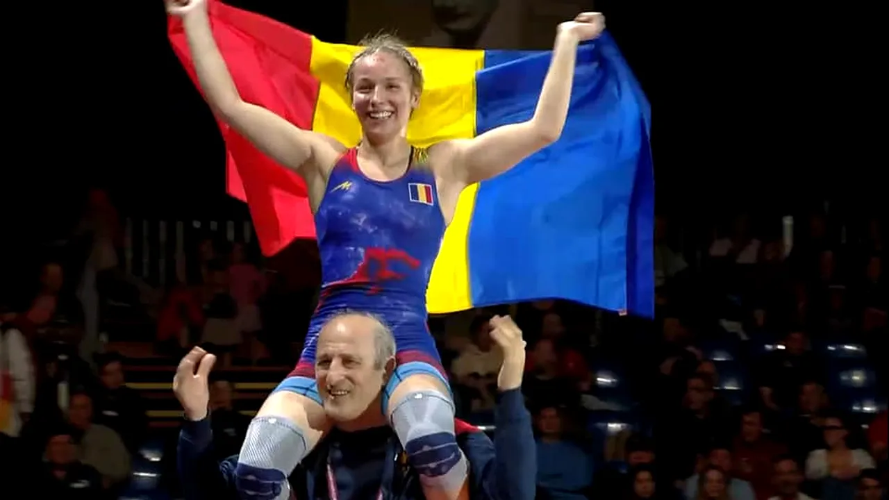 Andreea Beatrice Ana a scris istorie! A devenit prima luptătoare din România care câștigă titlul european