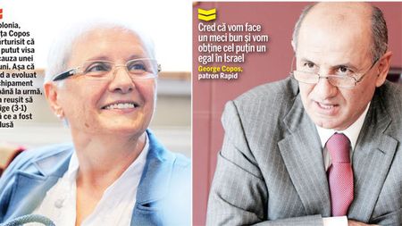 Cu "talismanul" la Zidul Plângerii!** Marița, "responsabilă" cu norocul giuleștenilor în meciurile importante