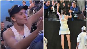 Elena Rybakina a urcat în tribune la miliardarul mai bogat decât Ion Țiriac, după triumful de la Australian Open. VIDEO