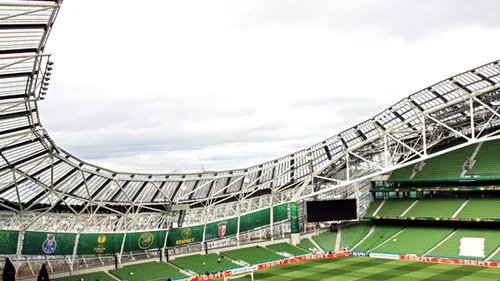 Care-i mai frumos?** Aviva Stadium versus National Arena