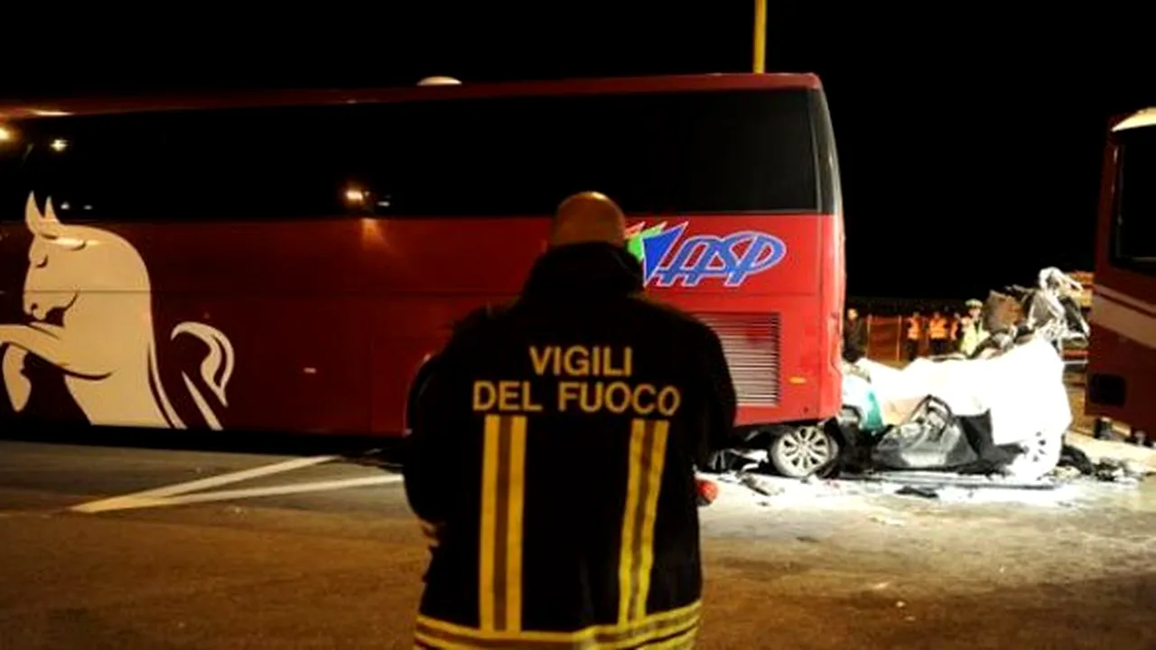 Tragedie!** Autocarul lui Torino, implicat într-un accident cu doi morți