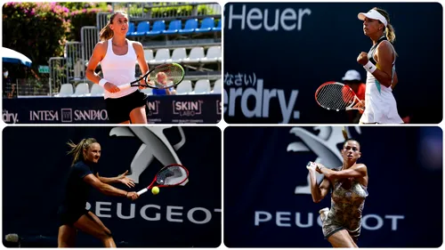 Știm deja semifinalele turneului de tenis de la Palermo! La ce oră se vor disputa cele două partide din circuitul WTA