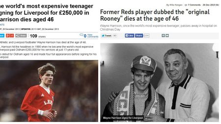 Cel mai ghinionist jucător din istoria fotbalului a murit în dimineața de Crăciun. A fost cel mai scump tânăr din lume, dar s-a retras după 23 de operații