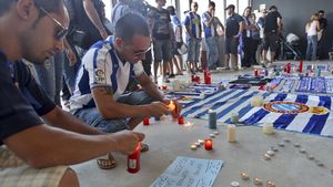 50.000 de fani i-au adus un omagiu lui Jarque!**