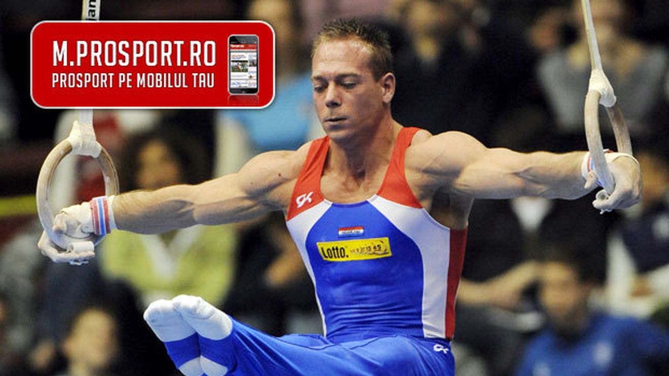 Campionul mondial Yuri van Gelder, exclus din lotul de gimnastică al Olandei pentru consum de cocaină