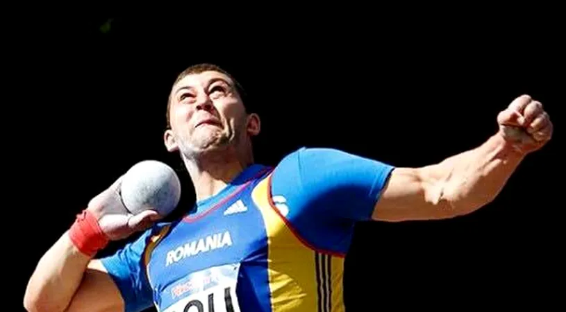 Andrei Gag, nou record național la aruncarea greutății în competițiile outdoor