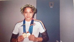 ATUNCI ȘI ACUM | Monica Roșu a refăcut pentru ProSport, la 12 ani distanță de JO de la Atena, momentul în care a avut toată lumea gimnasticii la picioare FOTO EXCLUSIV
