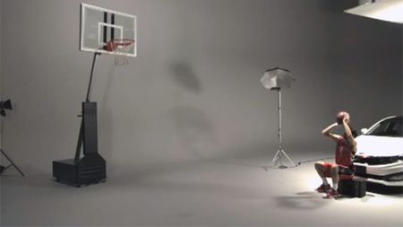 VIDEO** Trickshots cu un vicecampion olimpic! Spectacol cu trei aruncări, toate "ratate"