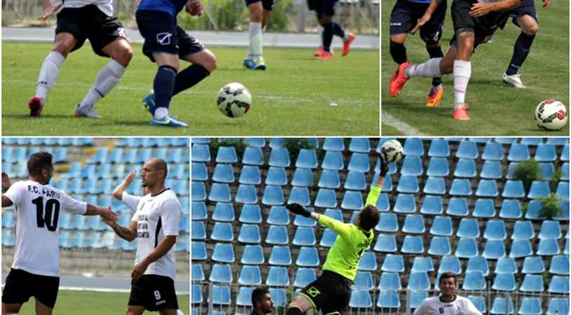 Nicorec, la primul gol pentru Farul, în victoria cu Delta.** Gache: 
